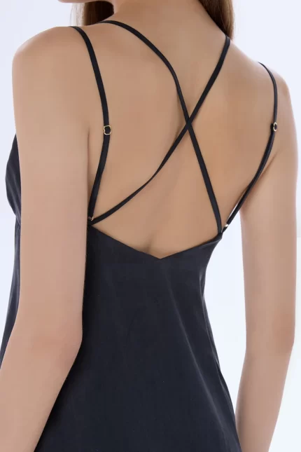 NANCY GREY SILK NIGHTDRESS - Image 6