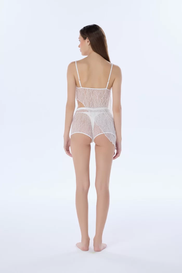 VIVIAN WHITE LACE CAMISOLE - Image 2