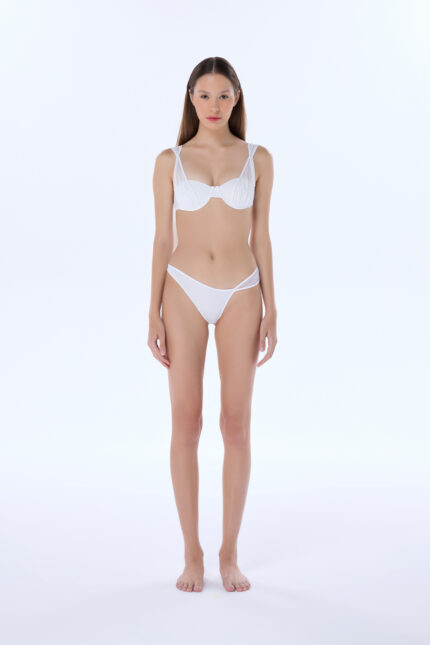 scarlett white mesh hipster bikini bottom